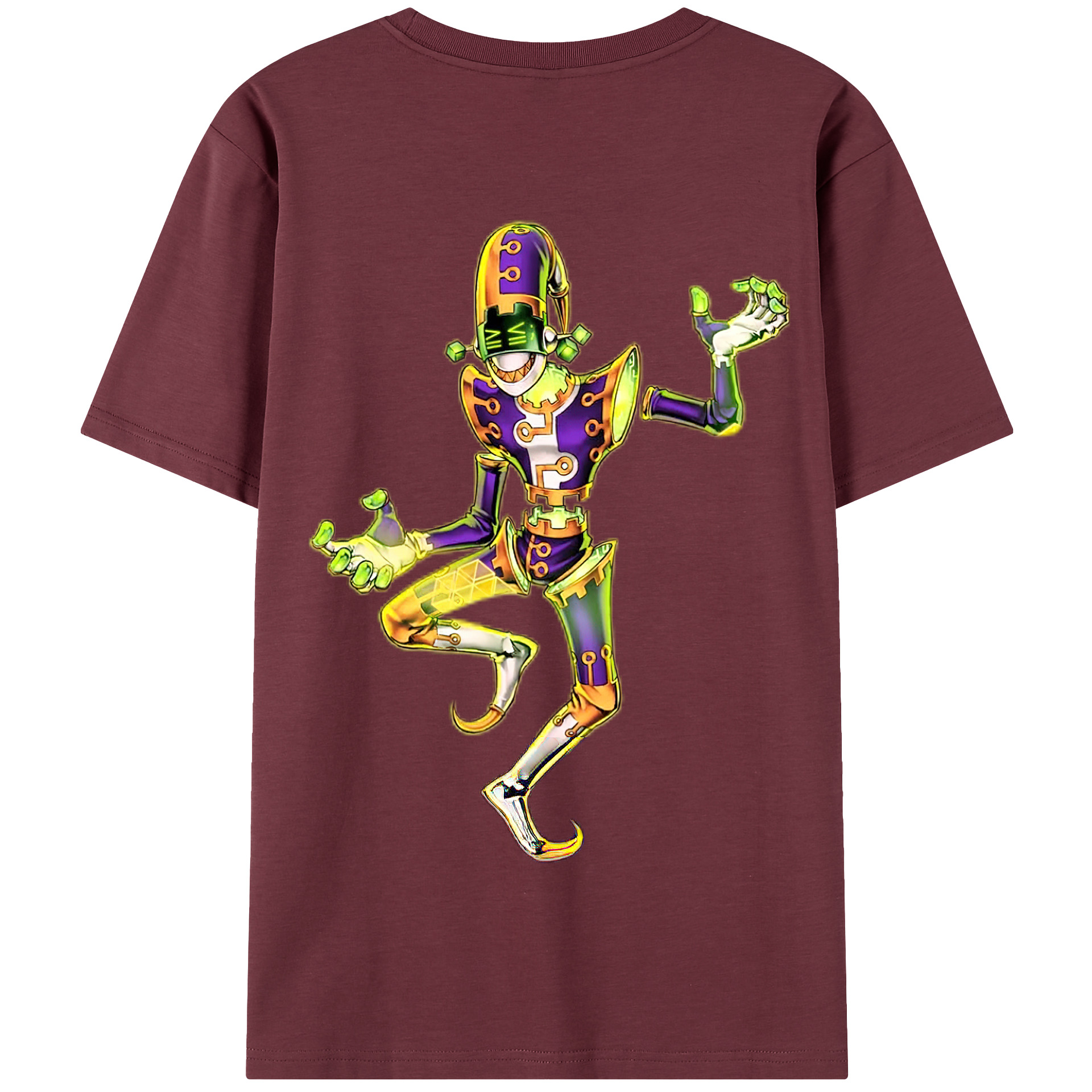 （画像用） 遊☆戯☆王 Yu-Gi-Oh! 綿100％半袖Tシャツ（背面プリント）